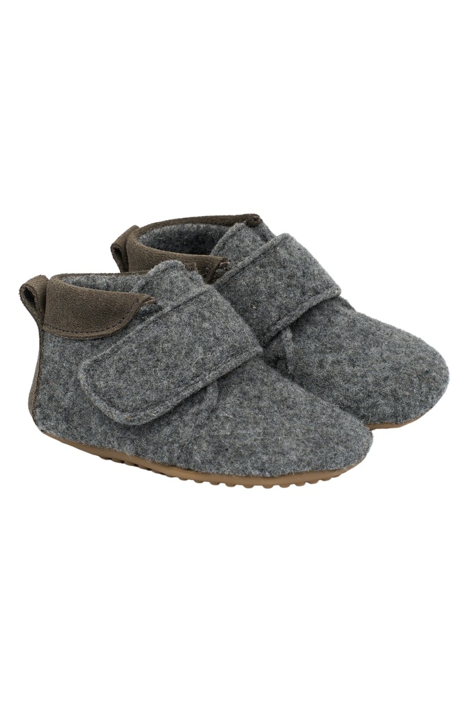 Pom Pom | Schoenen Beginners Wool Dark Grey Melange