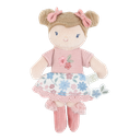 Little Dutch | Pluche Knuffel Rosa Knuffelpop 13cm +12m