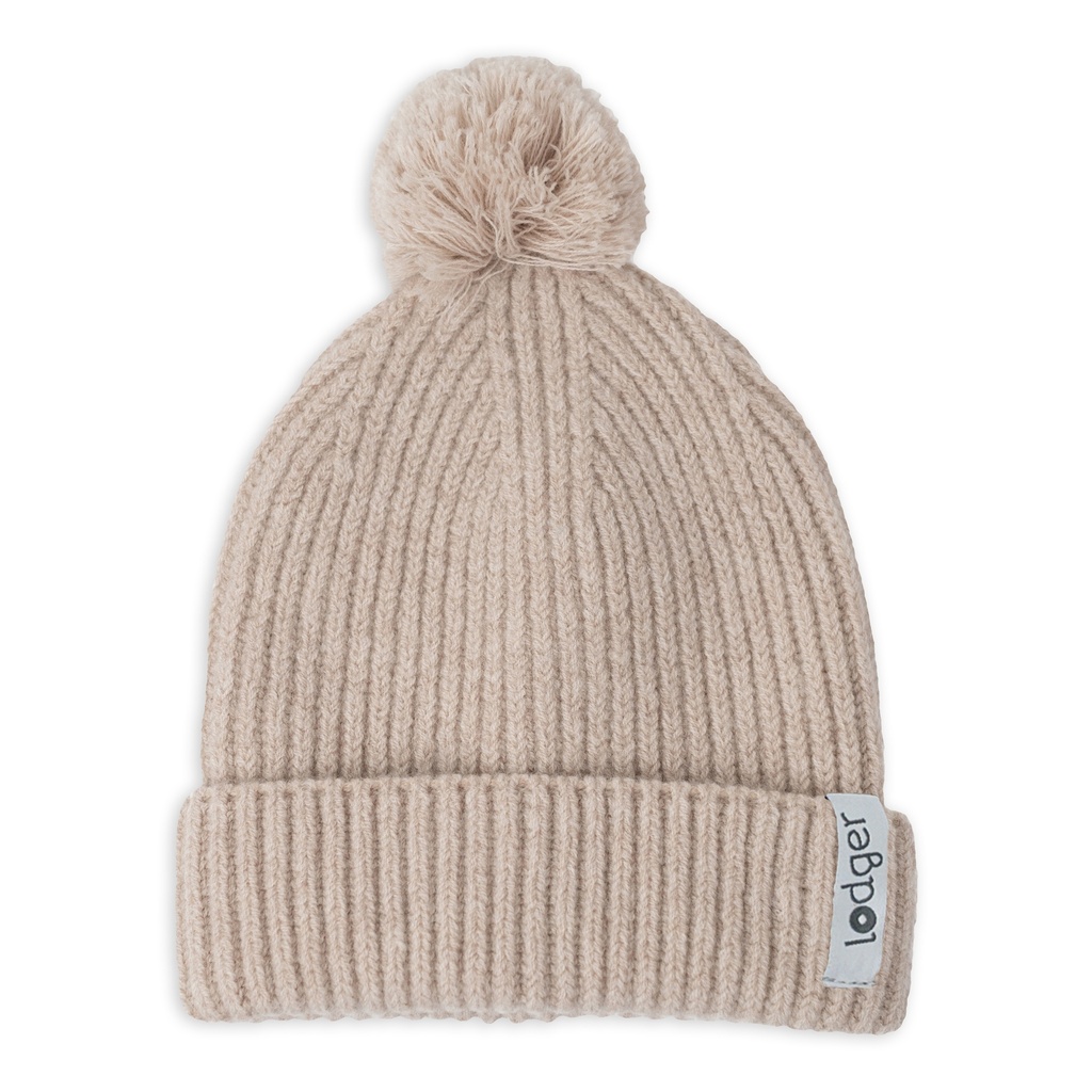 Lodger | Muts Merino Wol Beige