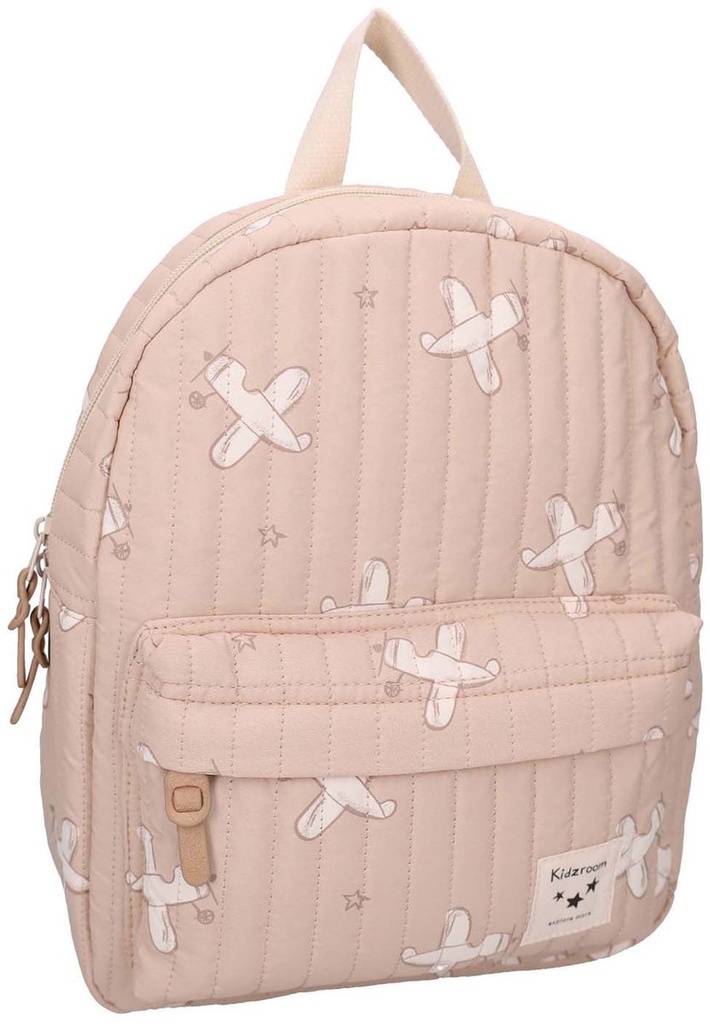Kidzroom | Rugzak Wonderfull Worlds Beige 31x26x9cm 