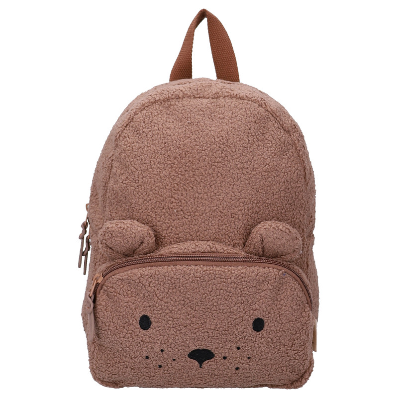 Kidzroom | Rugzak Comfort Friends Bear Brown Bruin 31x22x9cm
