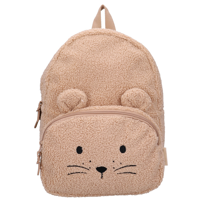 Kidzroom | Rugzak Comfort Friends Cat Ecru 31x22x9cm