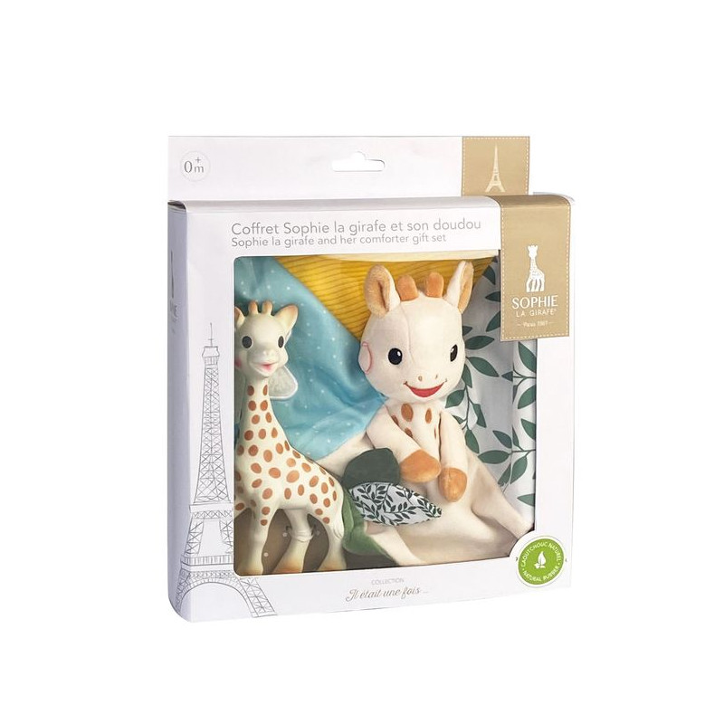 Sophie La Girafe | Giftset Sophie en Haar Doudou Bijtring/Knuffeldoek