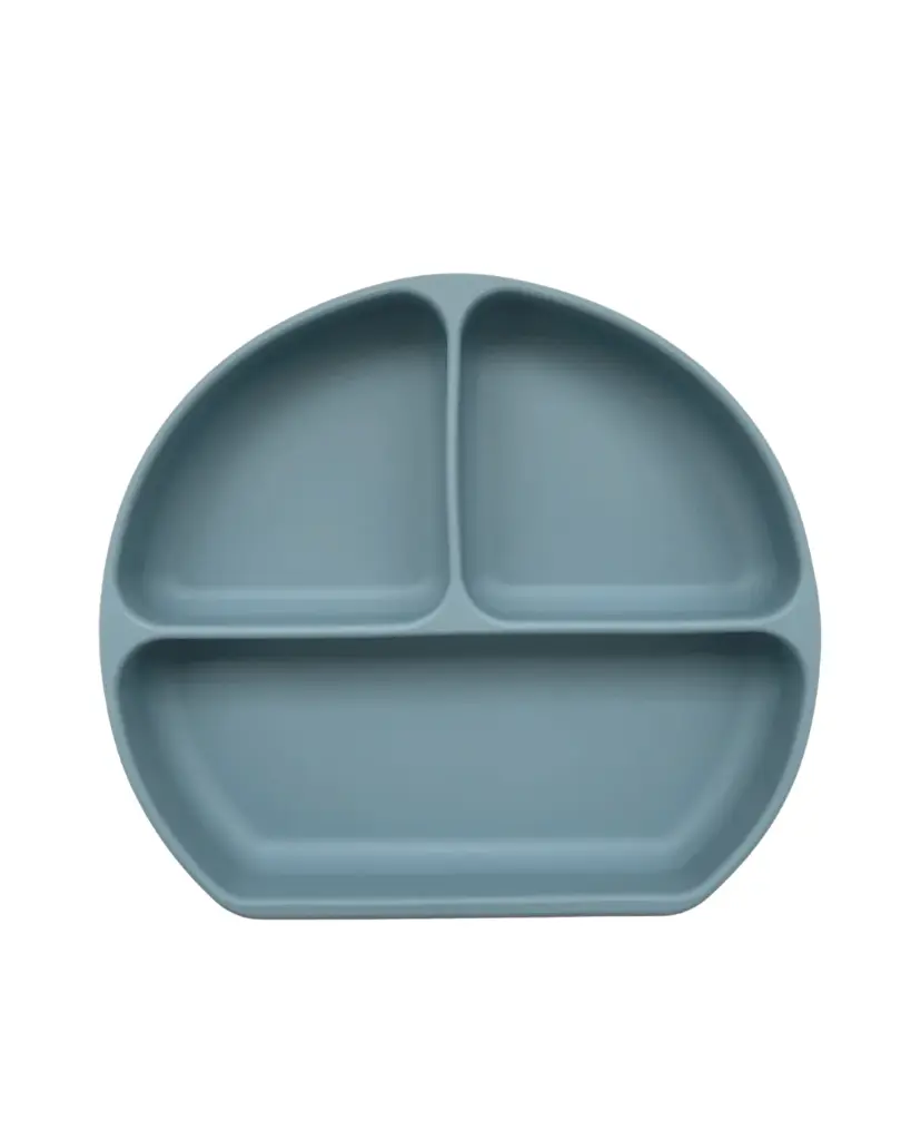 Mabebi | Bord Siena Verdeelbord met Zuignap Blauw