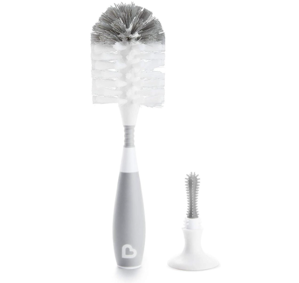 Munchkin | Flessenborstel Bristle Set Grijs