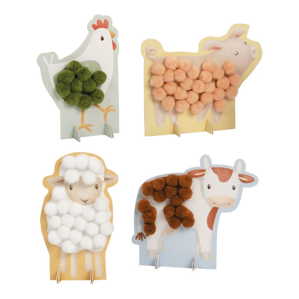 Little Dutch | Knutselset Farm PomPom