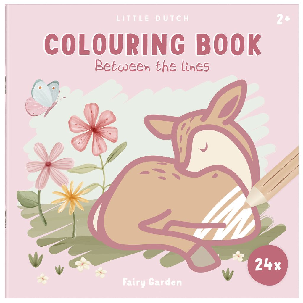 Little Dutch | Kleurboek Fairy Garden Between The Lines