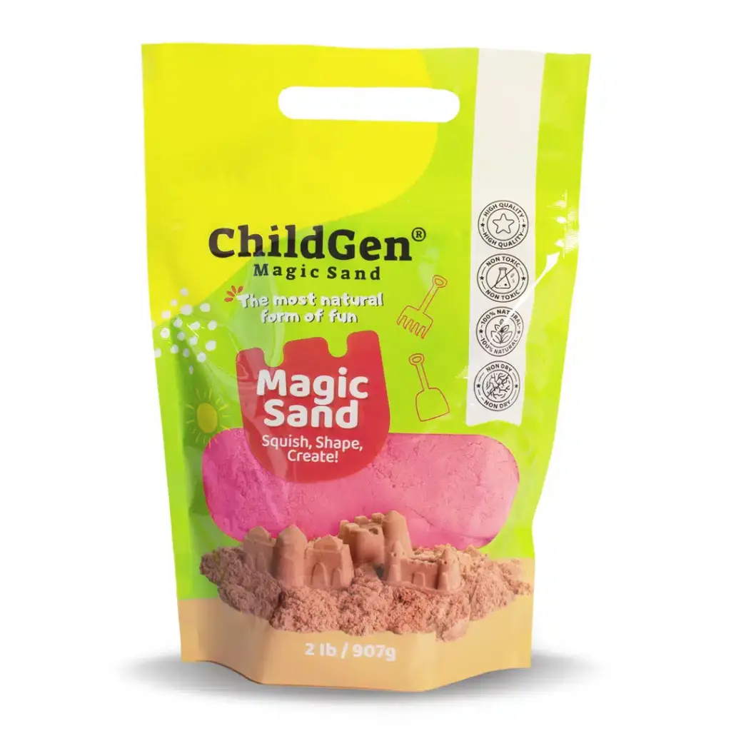 Childgen | Kinetisch Zand Magical Sand Refill Pink 907gr