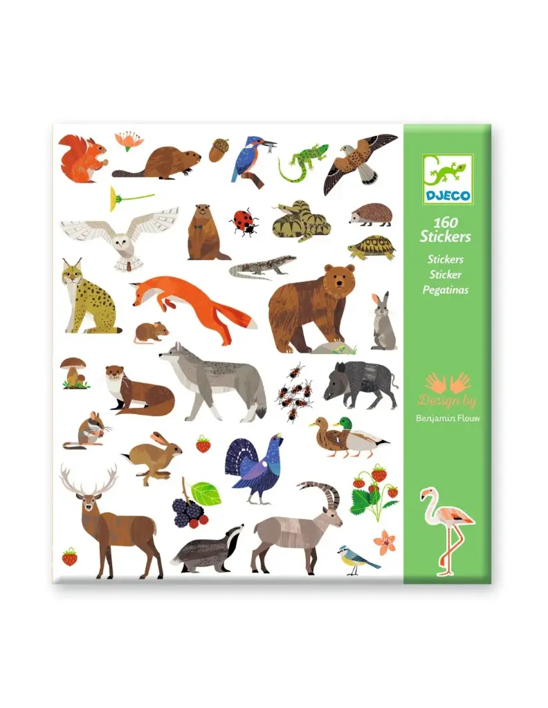 Djeco | Stickers Fauna