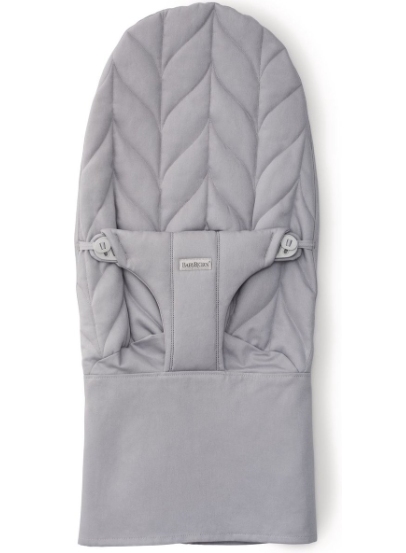 BabyBjorn | Vervanghoes vr Relax Bliss Geweven Kroonblad Quilt Lichtgrijs