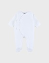 Noukies | Pyjama Velours Wit
