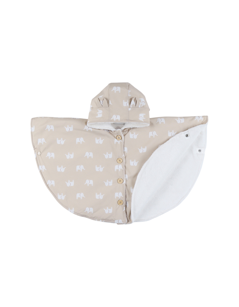 Noukies | Poncho Outdoor Waterproof Beige
