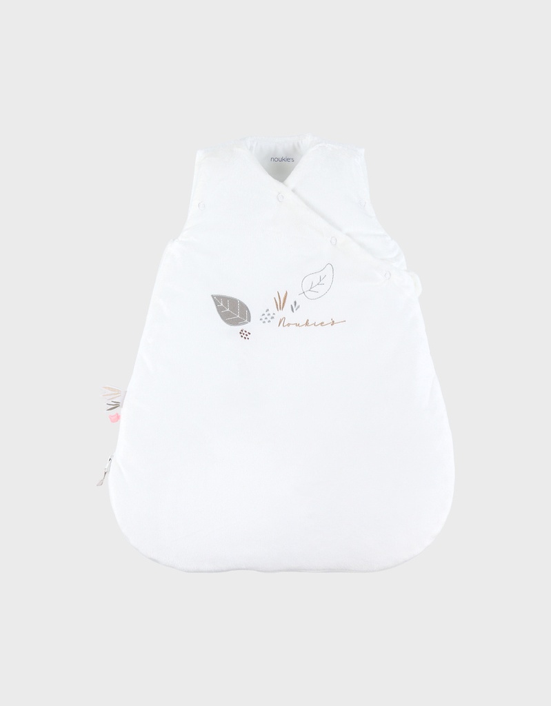 Noukies | Slaapzak Fluffy, Orso & Lilly White 50cm