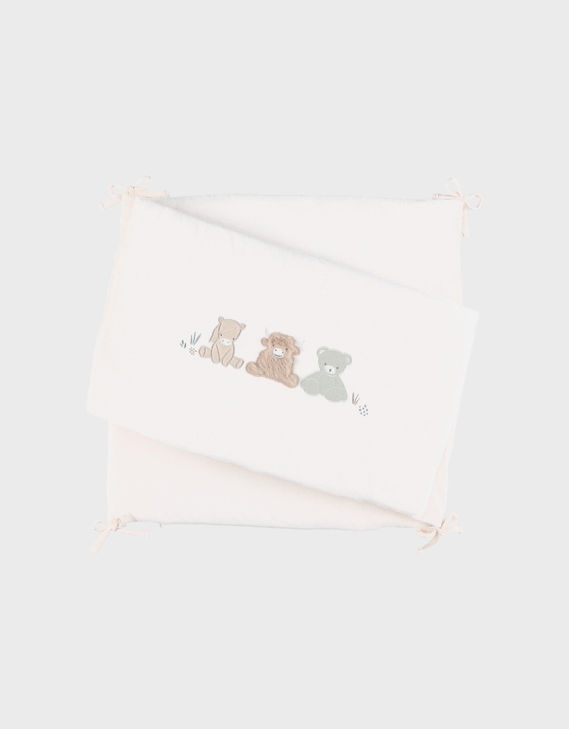 Noukies | Tochtkussen Fluffy, Orso & Lilly Wit