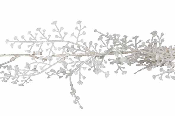 Cosy & Trendy | SLINGER BUDS GLITTER WIT 180CM KUNSTSTOF