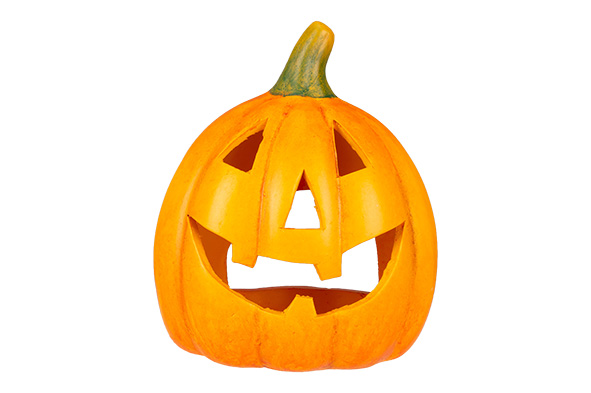 Cosy & Trendy | POMPOENLANTAARN CUT OUT FACE ORANJE 13X1