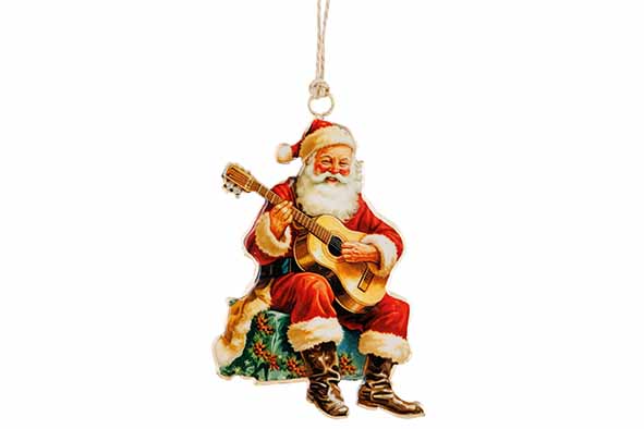 Cosy & Trendy | Hangfiguur Vintage Santa Rood H11cm