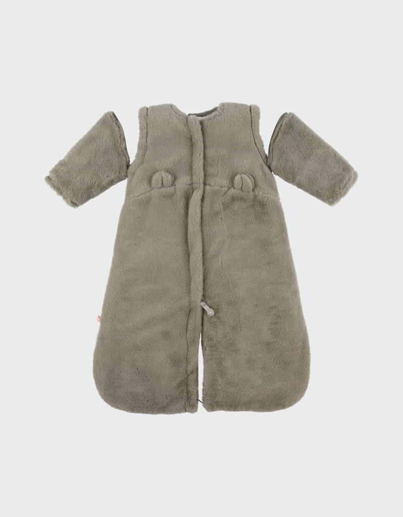 Noukies | Slaapzak Imitatiebont Kaki 70cm