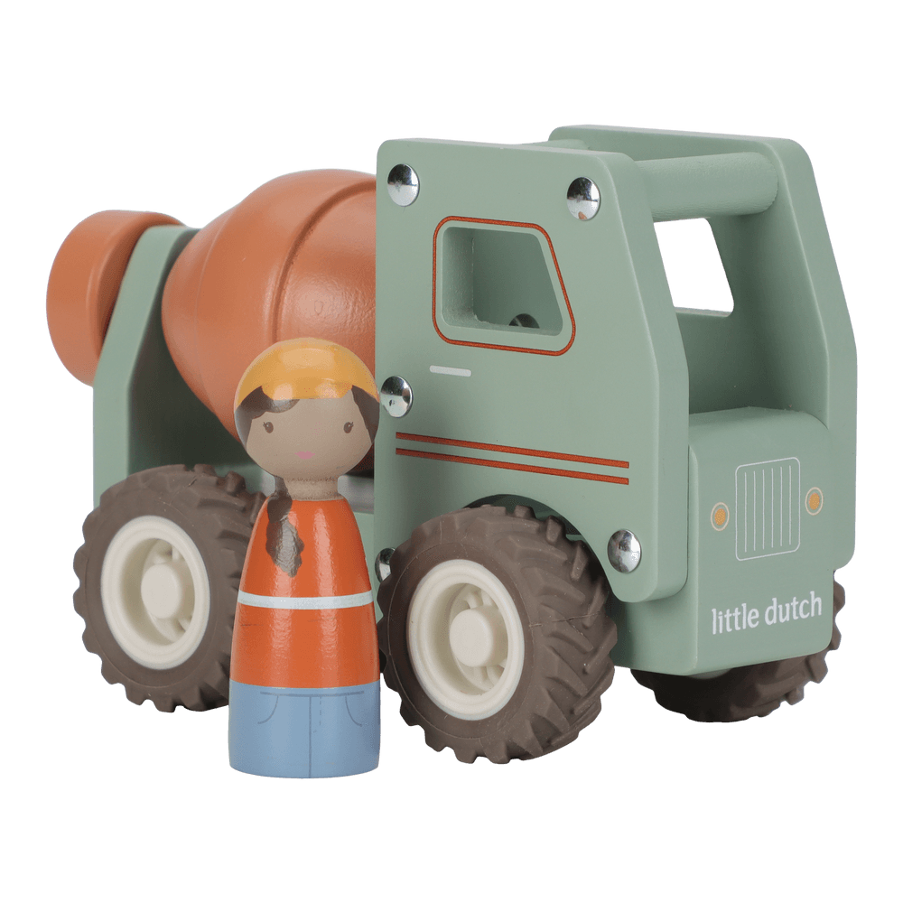 Little Dutch | Auto Betonwagen Hout