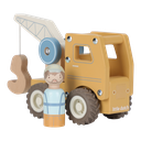 Little Dutch | Auto Kraanwagen Hout