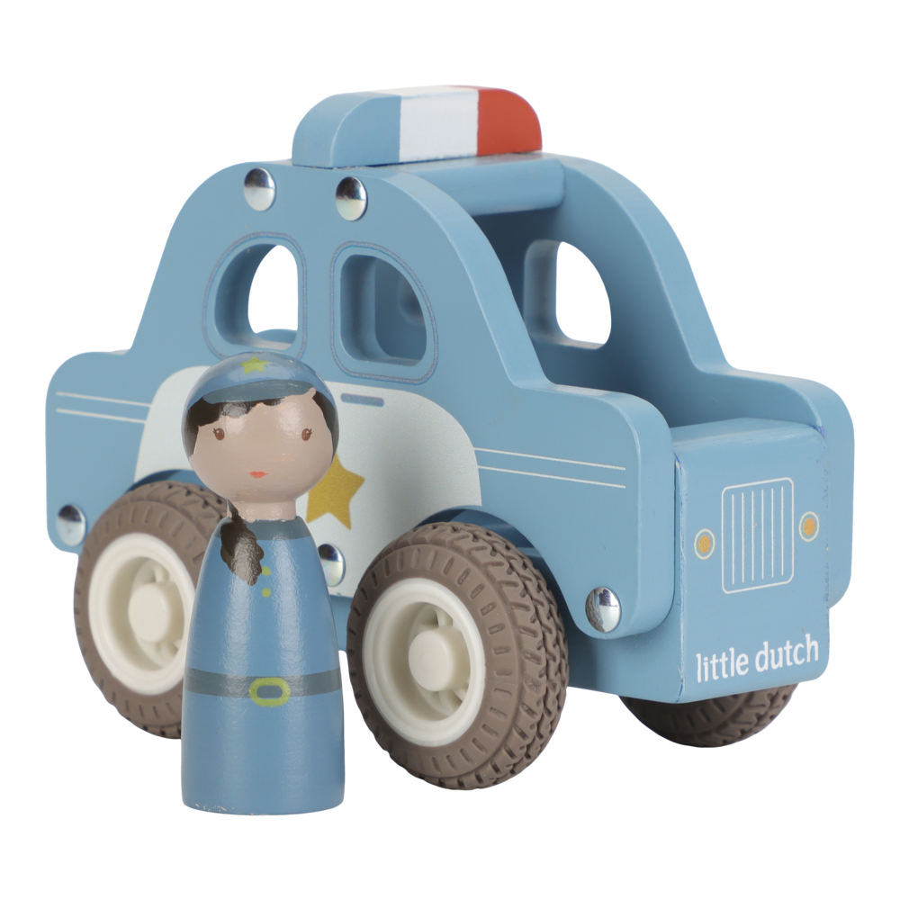 Little Dutch | Auto Politiewagen Hout