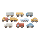 Little Dutch | Auto Voetuigenset Hout