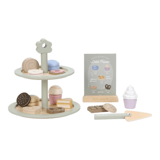 Little Dutch | Keukengerei Etagere met Gebakjes Hout