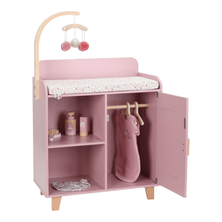 Little Dutch | Poppen Commode Hout Roze