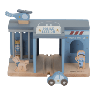 Little Dutch | Speelset Politiekantoor Hout