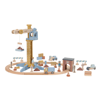 Little Dutch | Speelset Hijskraan Hout