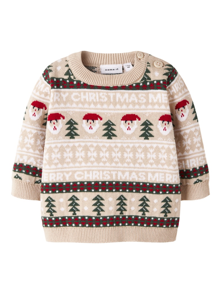 Name it | Pull Kerst Nbnrastokka Longsleeve Knit Peyote