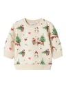 Name it | Pull Kerst Nbnrenu Longsleeve Peyote Melange