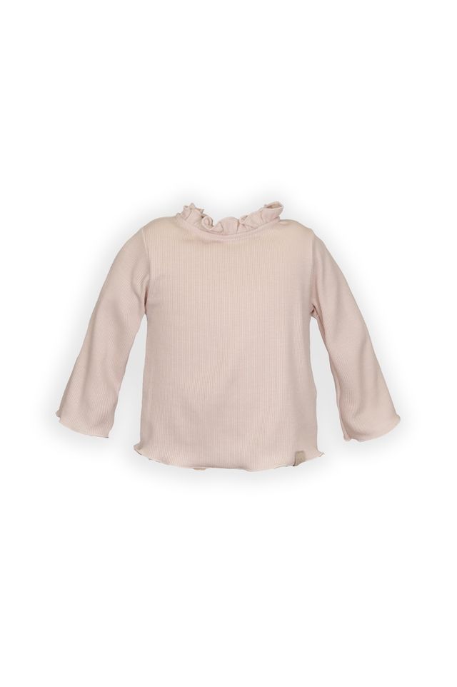 Bamboom | T-Shirt Girls Met Lange Mouwen Vintage Pink