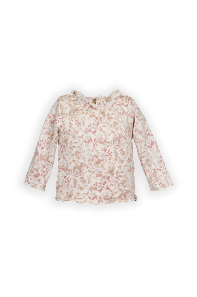 Bamboom | T-Shirt Girls Met Lange Mouwen Autumm Forest