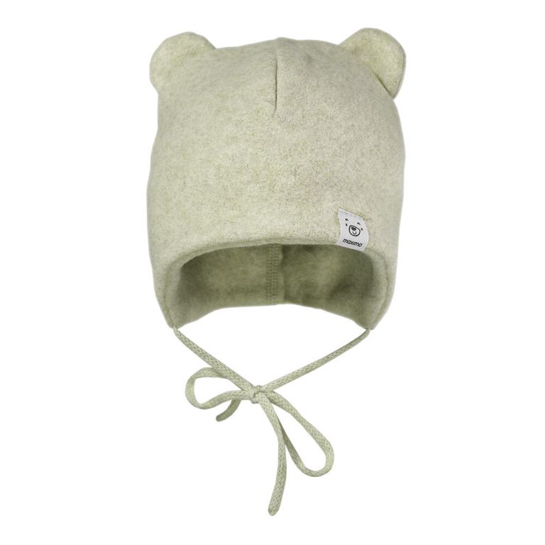 Maximo | Muts Fleece Met Oortjes Mineral-Hellbraunmeliert 