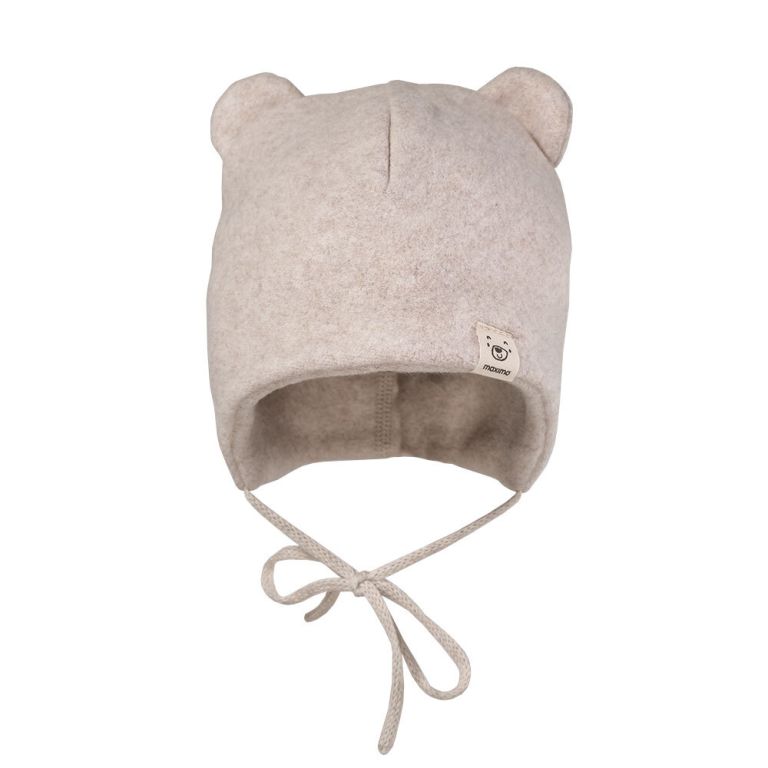 Maximo | Muts Fleece Met Oortjes Hellbraunmeliert 