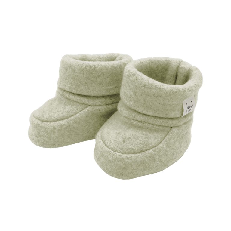 Maximo | Schoenen Fleece Mineral-Hellbraunmeliert 