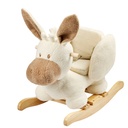 Nattou | Schommelpaard Ezel Teddy Ecru