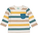 Bess | T-shirt Boys Pocket Striped Teal
