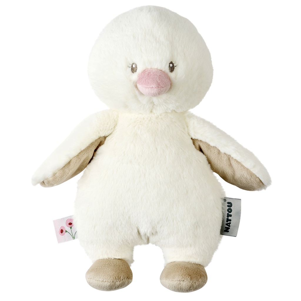 Nattou | Pluche Knuffel Fanfan Eendje Ecru 30cm