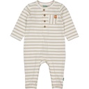 Bess | Kruippak Boys Striped Off White