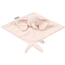 Nattou | Knuffeldoek Fanfan Olifant Corduroy Roze 27x27cm