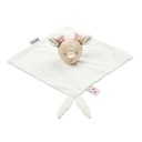 Nattou | Knuffeldoek Fanfan Hinde Ecru 27x27cm