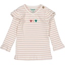 Bess | T-shirt Girls Striped Longsleeve Off White