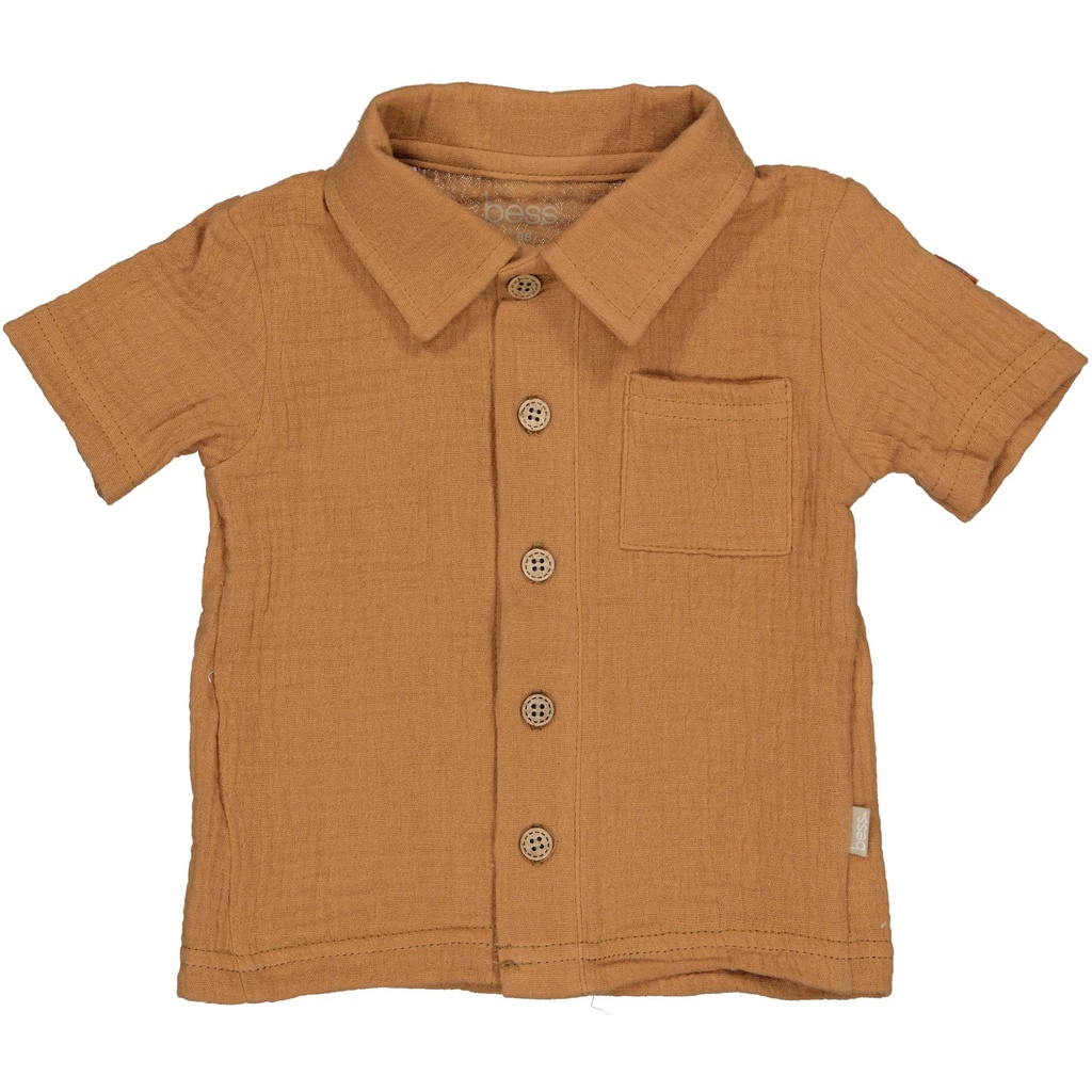 Bess | Hemd Boys Muslin Amber
