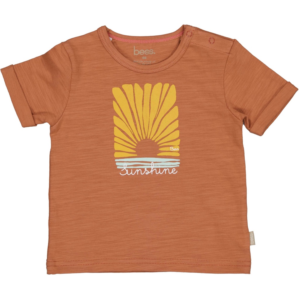 Bess | T-shirt Boys Striped Amber