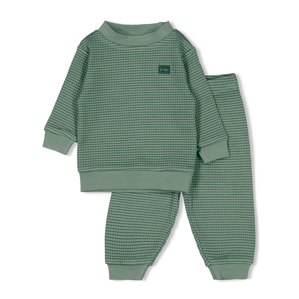 Feetje | Pyjama Family Limited Edition Wafel Sea Green Baby