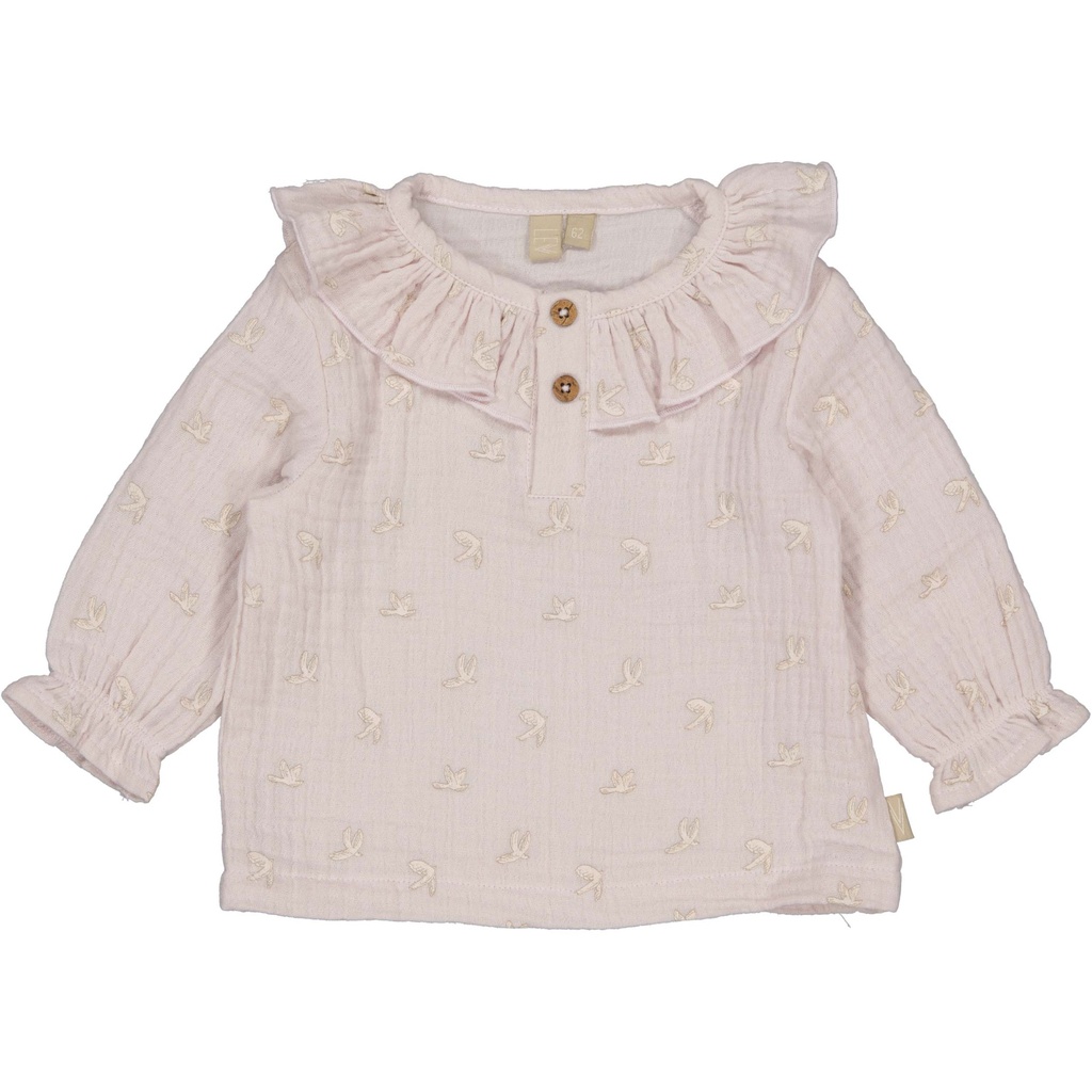 Levv | T-shirt Mara Longsleeve All Over Animal Pink 