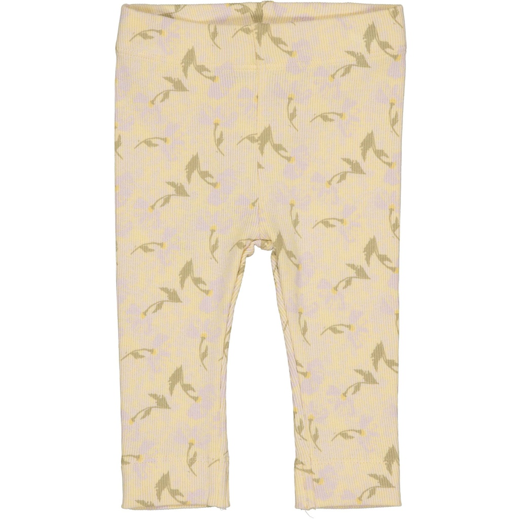 Levv | Legging Girls Marit All Over Yellow Flower