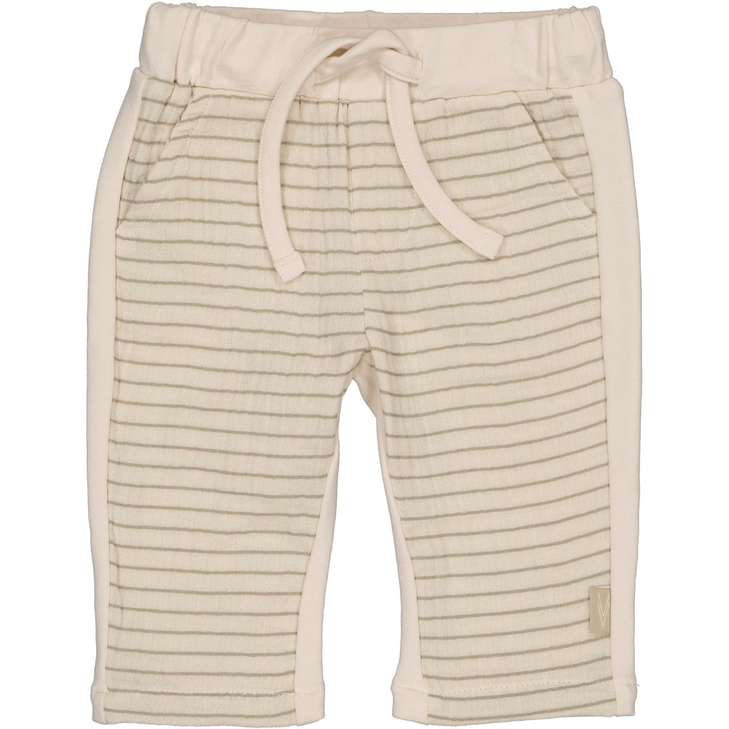 Levv | Broek Boys Michael Striped Taupe